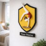 Cadre de gymnastique mural en papercraft 3D