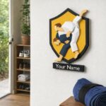 Cadre de judo mural en papercraft 3D