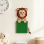 Cadre photo lion en papercraft 3D