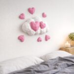 Cœurs dans un nuage