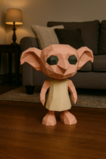 Dobby de Harry Potter en papercraft 3D