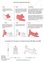 Husky en papercraft 3D