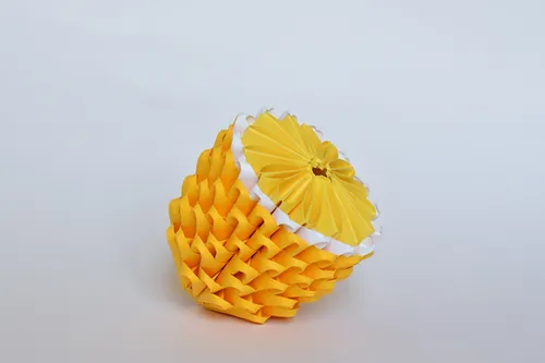 Kit d'origami 3D de citron