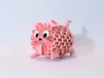 Kit d'origami 3D de cochon