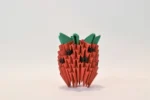 Kit d'origami 3D de fraise