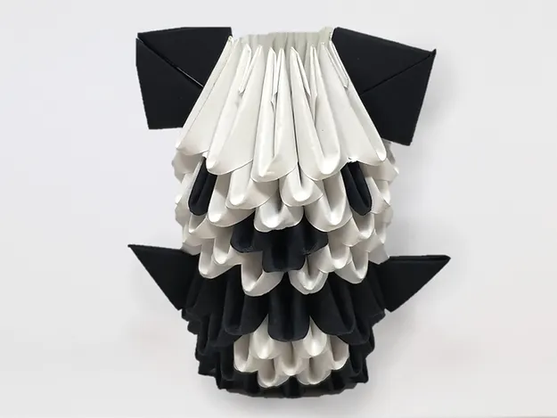 Kit d'origami 3D de panda