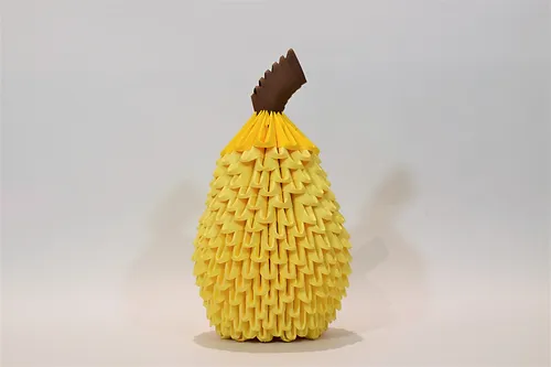 Kit d'origami 3D de poire