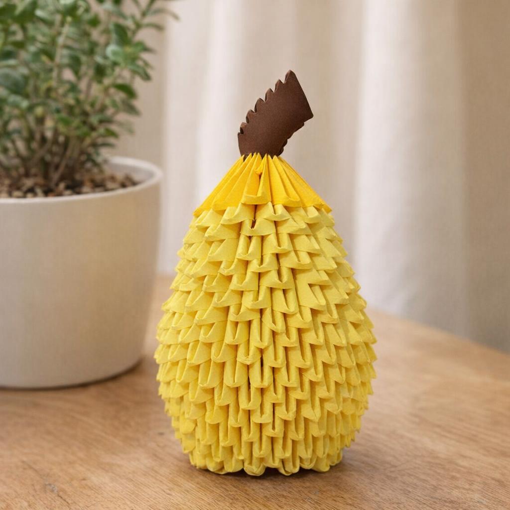 Kit d'origami 3D de poire