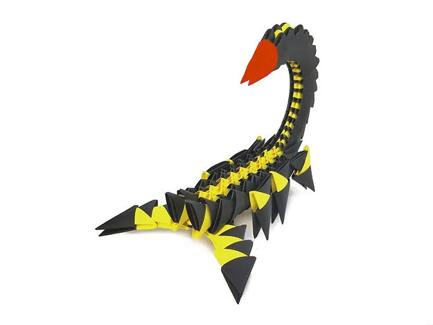 Kit d'origami 3D de scorpion