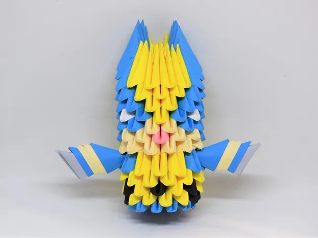 Kit d'origami 3D de Wolverine
