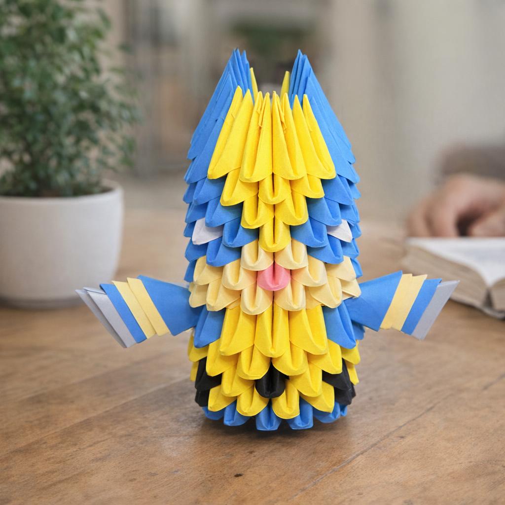 Kit d'origami 3D de Wolverine