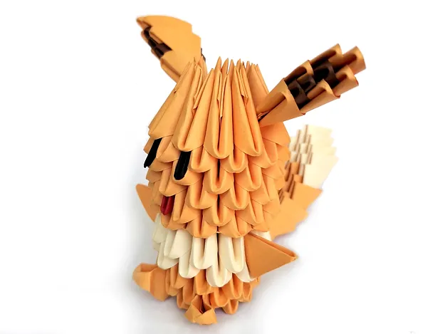 Kit d'origami 3D d'Évoli
