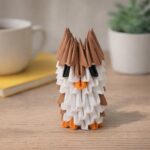 Kit d'origami 3D hibou