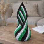 Kit d'origami 3D vase Boréal