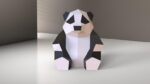 Modèle enfant de panda