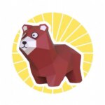 Modèle enfant d'ours