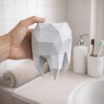 Molaire en papercraft 3D