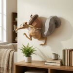 Papercraft 3D Scrat mural de l'âge de glace