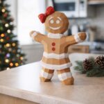 Papercraft bonhomme et femme en pain d'épice en 3D