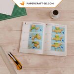 Papercraft bonhomme et femme en pain d'épice en 3D