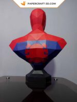 Papercraft buste de Spiderman en 3D