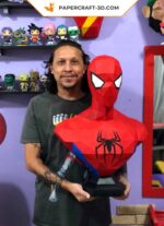 Papercraft buste de Spiderman en 3D