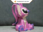 Papercraft d'Angel Stitch en 3D
