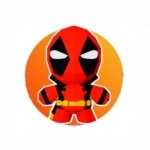 Papercraft de bébé Deadpool en 3D