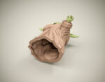 Papercraft de bébé Yoda star wars en origami