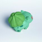 Papercraft de Bulbizarre Pokemon en 3D