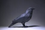 Papercraft de corbeau en 3D