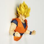 Papercraft de Goku sculpture murale en 3D