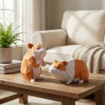 Papercraft de hamsters en 3D