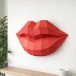 Papercraft de lèvres en 3D