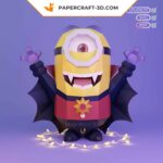 Papercraft de Minion vampire en 3D