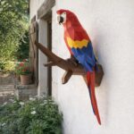 Papercraft de perroquet Ara en 3D