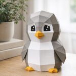 Papercraft de pingouin jouet en 3D