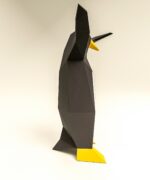 Papercraft de pingouin qui dab en 3D