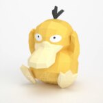 Papercraft de Psykokwak Pokémon en 3D