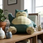 Papercraft de Ronflex Pokémon en 3D