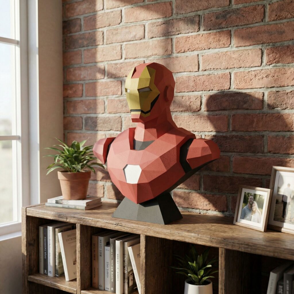 Papercraft d'Iron Man en 3D