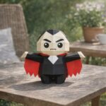 Papercraft Dracula et chauve-souris en 3D