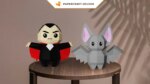 Papercraft Dracula et chauve-souris en 3D