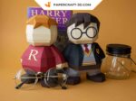 Papercraft Harry, Hermione et Ron