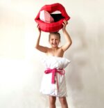 Papercraft lèvres Rolling Stones en 3D