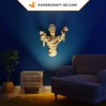 Papercraft momie en 3D