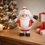 Papercraft Père Noël en 3D