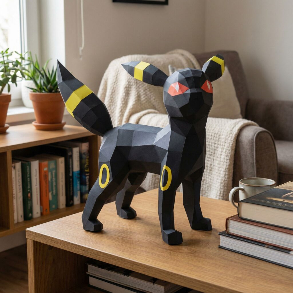 Papercraft Pokemon Noctali en 3D