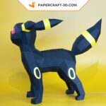 Papercraft Pokemon Noctali en 3D