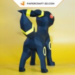 Papercraft Pokemon Noctali en 3D